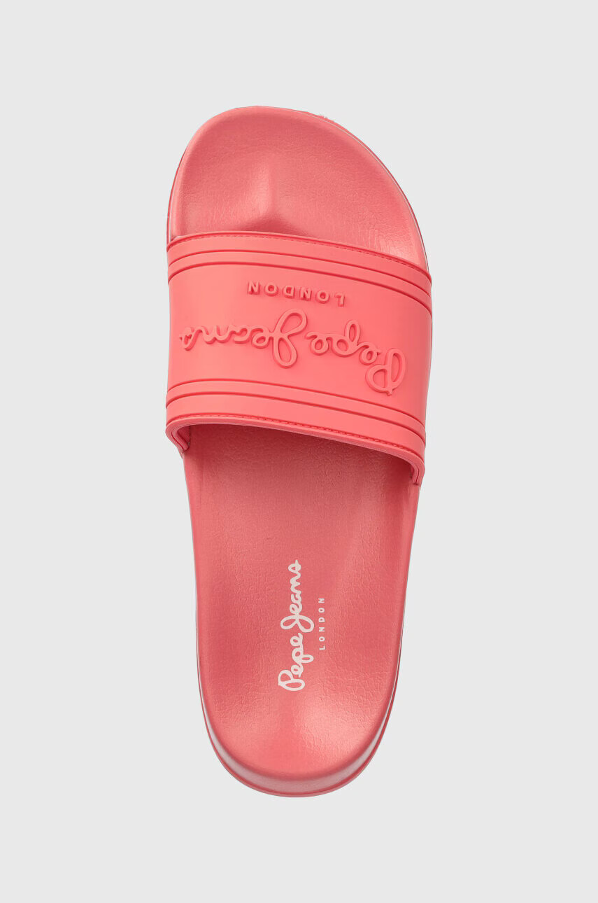 Pepe Jeans Чехли SLIDER в оранжево PLS70125 - Pepit.bg