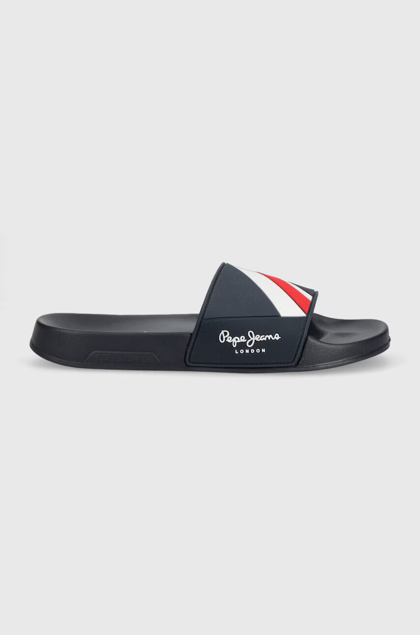 Pepe Jeans Чехли SLIDER в тъмносиньо PMS70125 - Pepit.bg