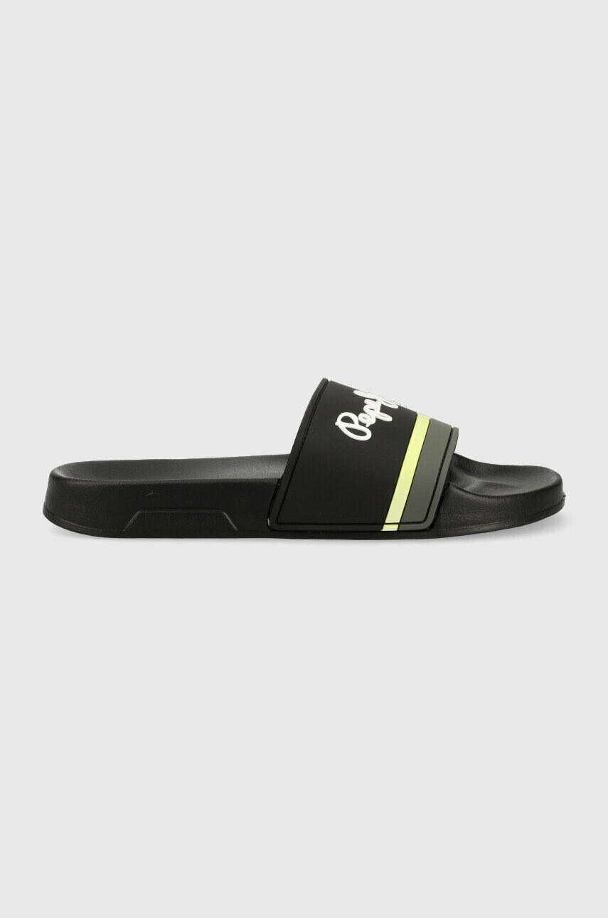 Pepe Jeans Чехли SLIDER в черно PMS70123 - Pepit.bg