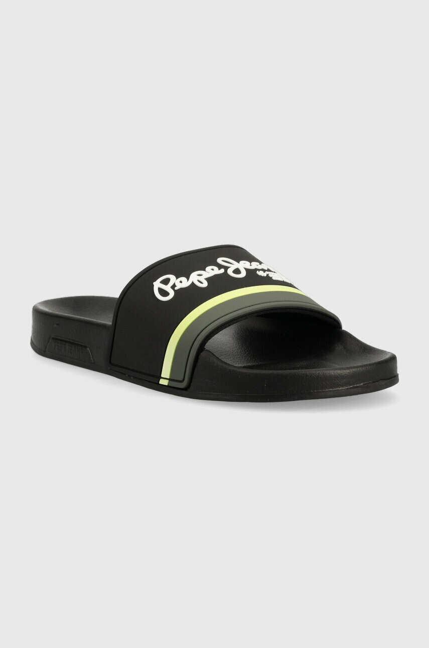 Pepe Jeans Чехли SLIDER в черно PMS70123 - Pepit.bg