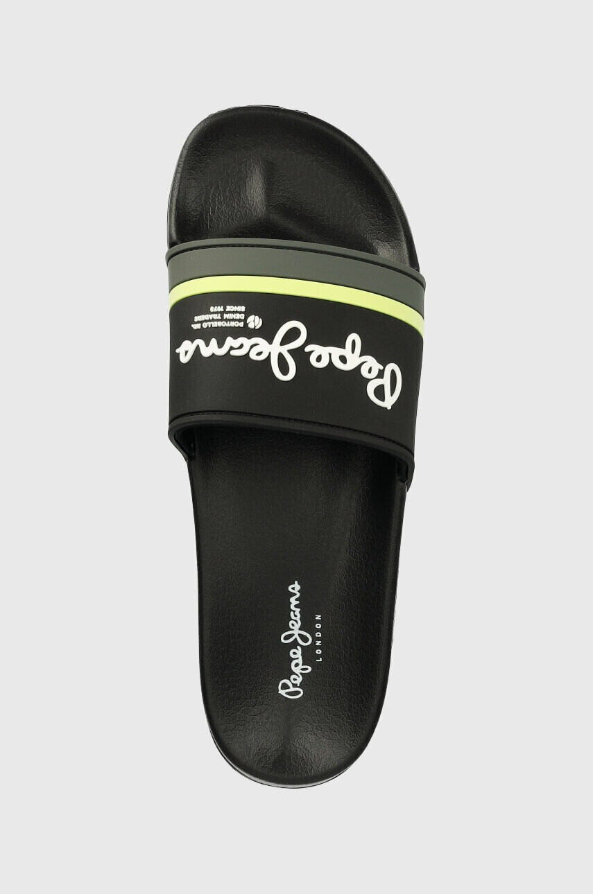 Pepe Jeans Чехли SLIDER в черно PMS70123 - Pepit.bg