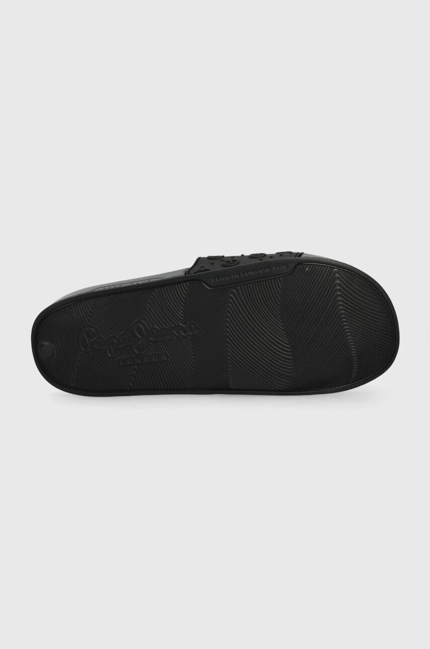 Pepe Jeans Чехли SLIDER в черно PLS70126 - Pepit.bg