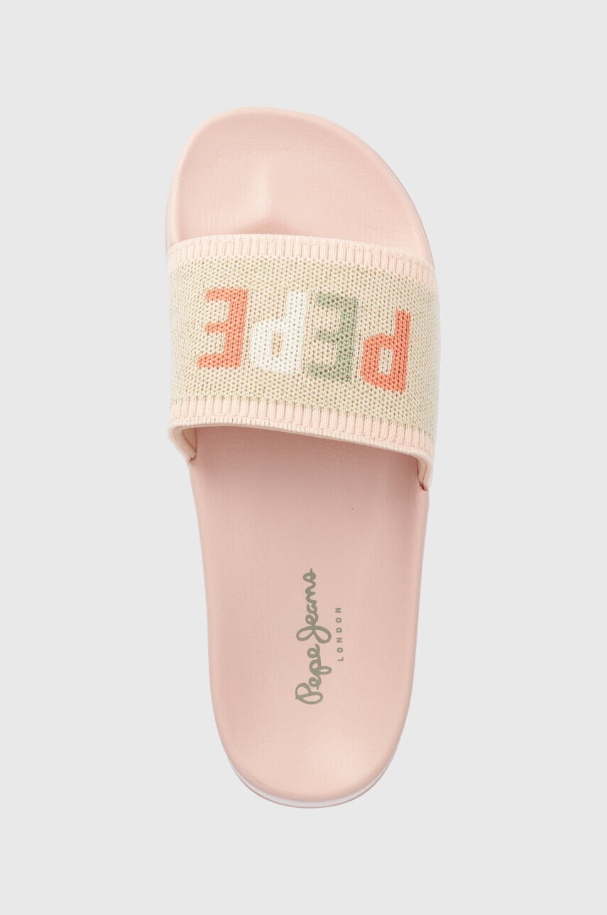 Pepe Jeans Чехли SLIDER в розово PLS70128 - Pepit.bg