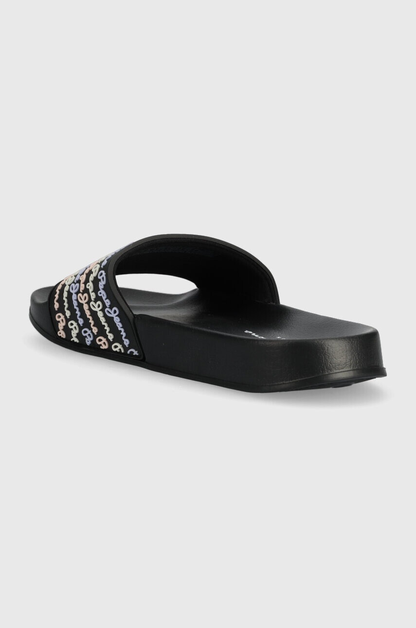 Pepe Jeans Чехли SLIDER в черно PLS70127 - Pepit.bg