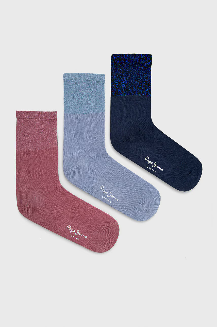Pepe Jeans Чорапи Malona (3 чифта) - Pepit.bg