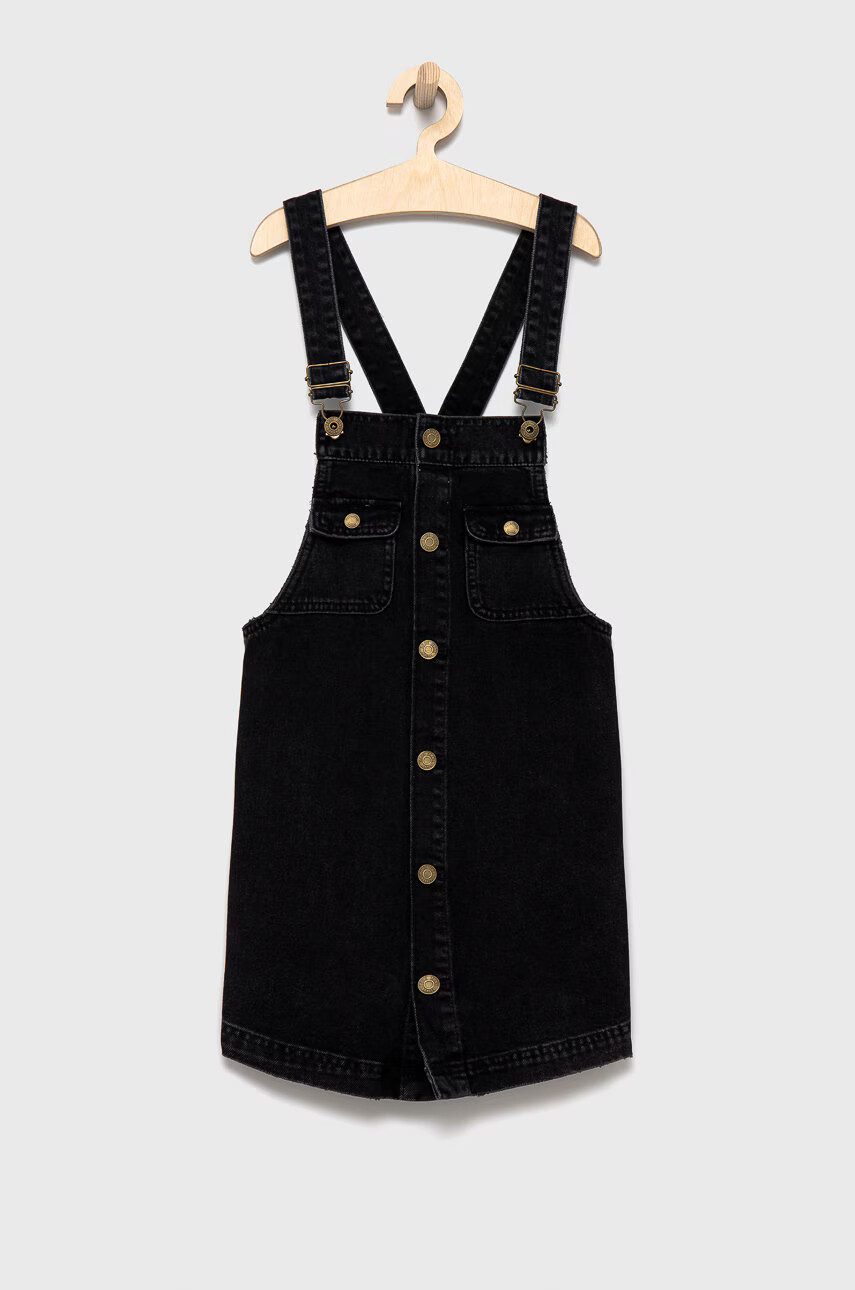 Pepe Jeans Детска дънкова рокля Roma Pinafore - Pepit.bg