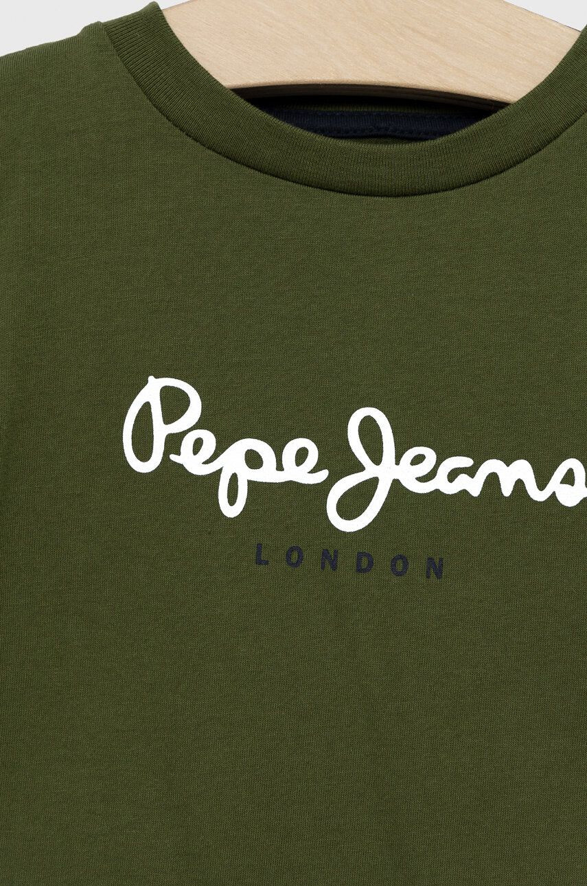 Pepe Jeans Детска памучна тениска - Pepit.bg