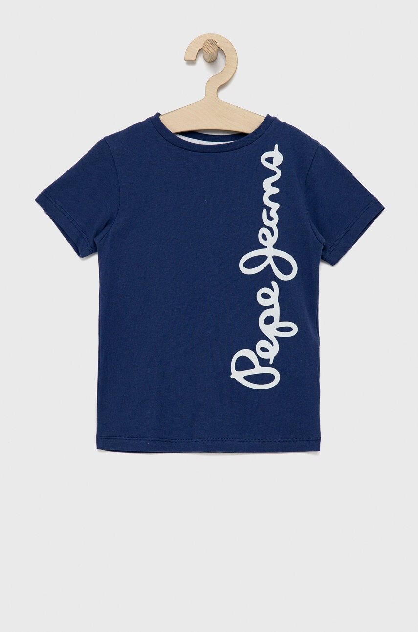 Pepe Jeans Детска памучна тениска - Pepit.bg