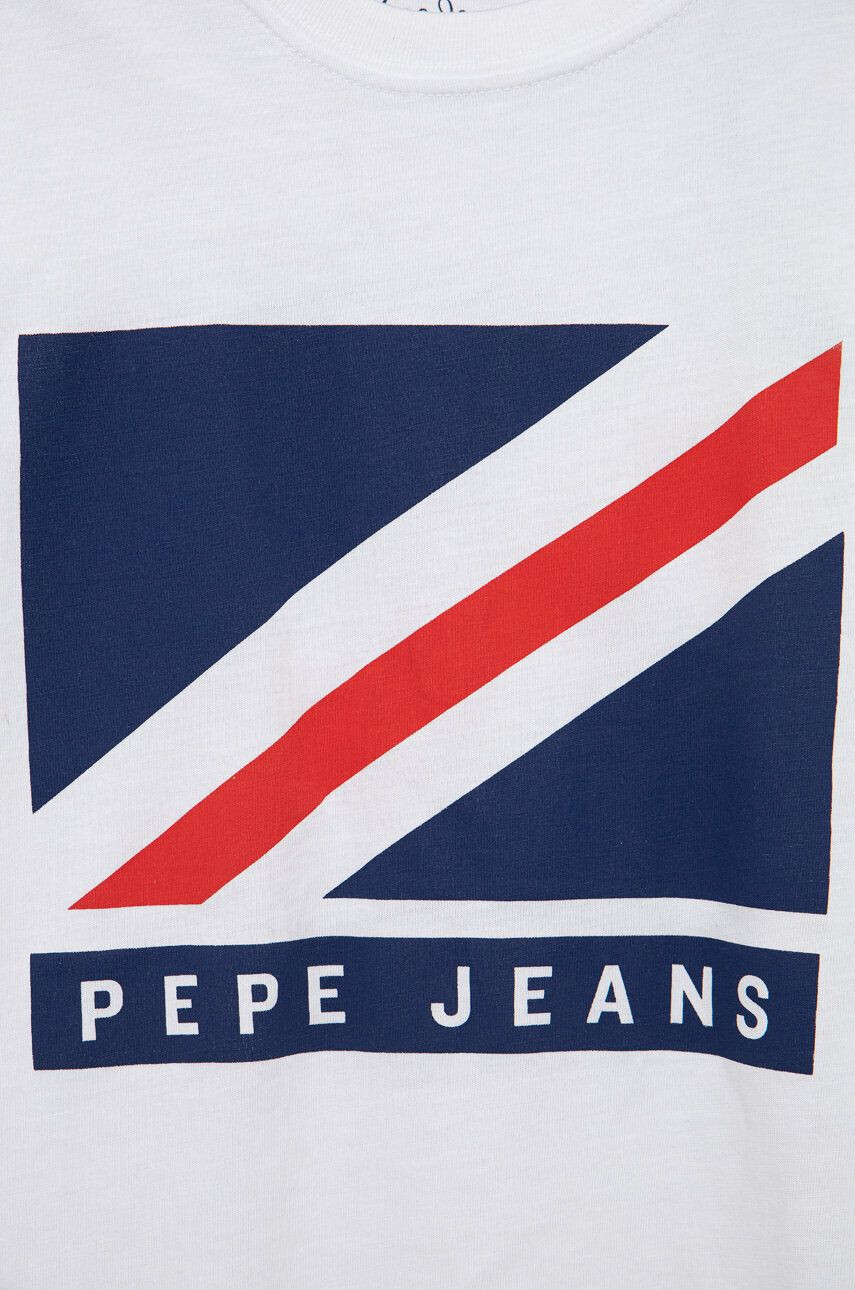 Pepe Jeans Детска памучна тениска - Pepit.bg