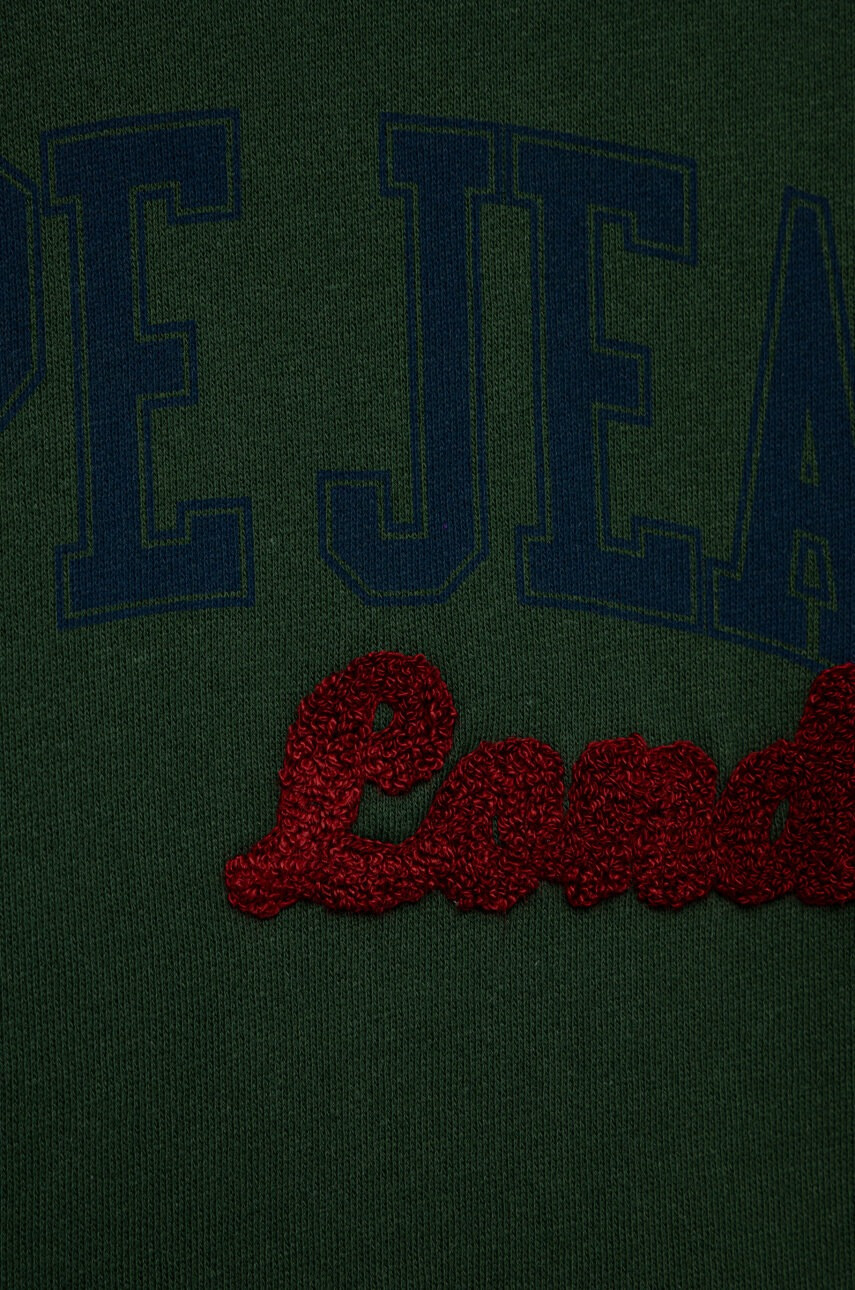 Pepe Jeans Детска рокля в зелено среднодълъг модел със стандартна кройка - Pepit.bg
