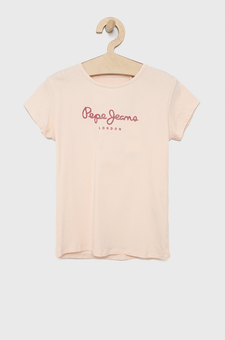 Pepe Jeans Детска тениска в розово - Pepit.bg