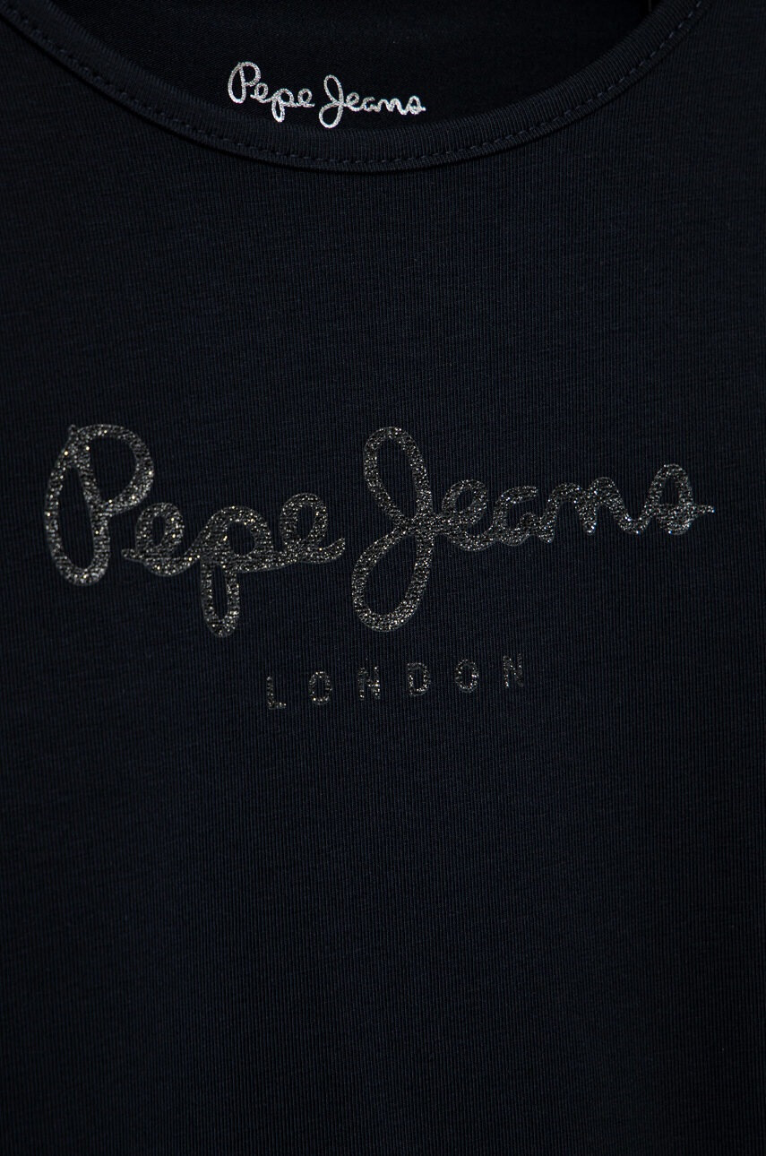 Pepe Jeans Детска тениска в тъмносиньо - Pepit.bg