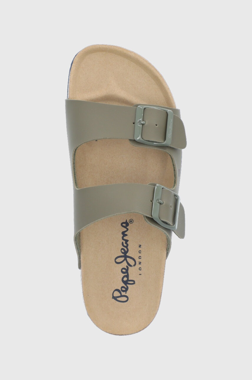 Pepe Jeans Детски чехли в зелено - Pepit.bg