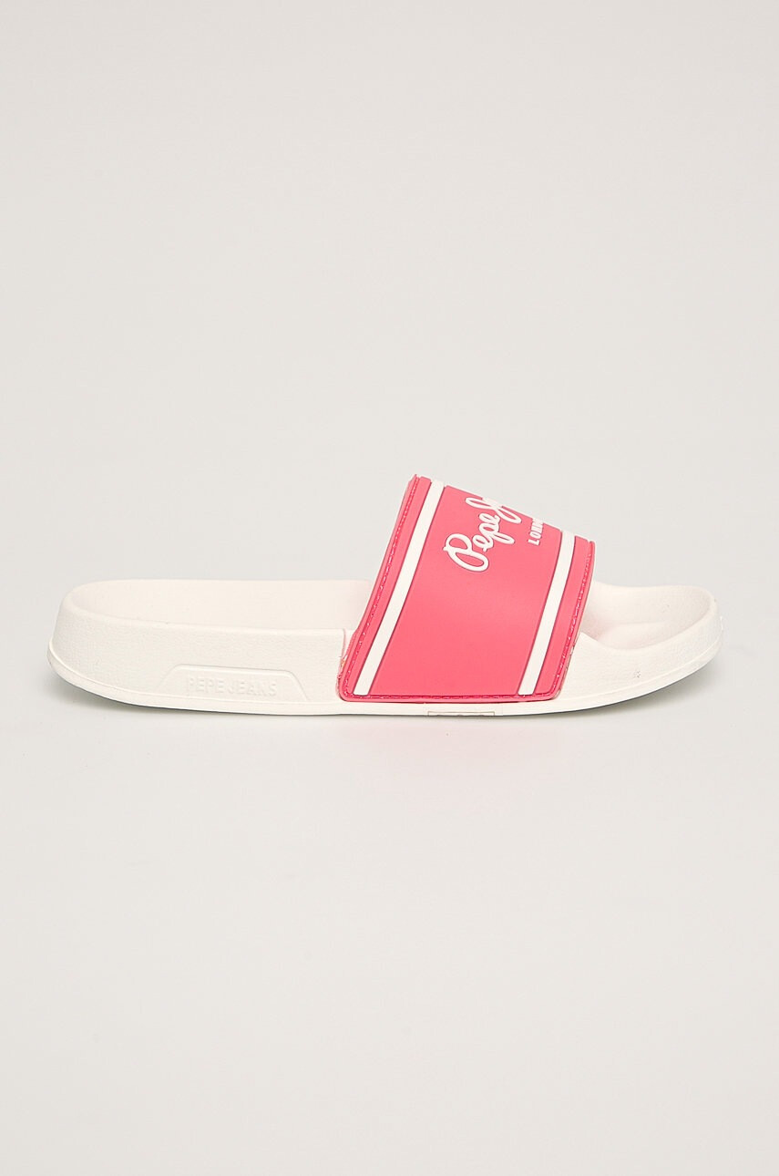 Pepe Jeans Детски чехли Slider Logo - Pepit.bg