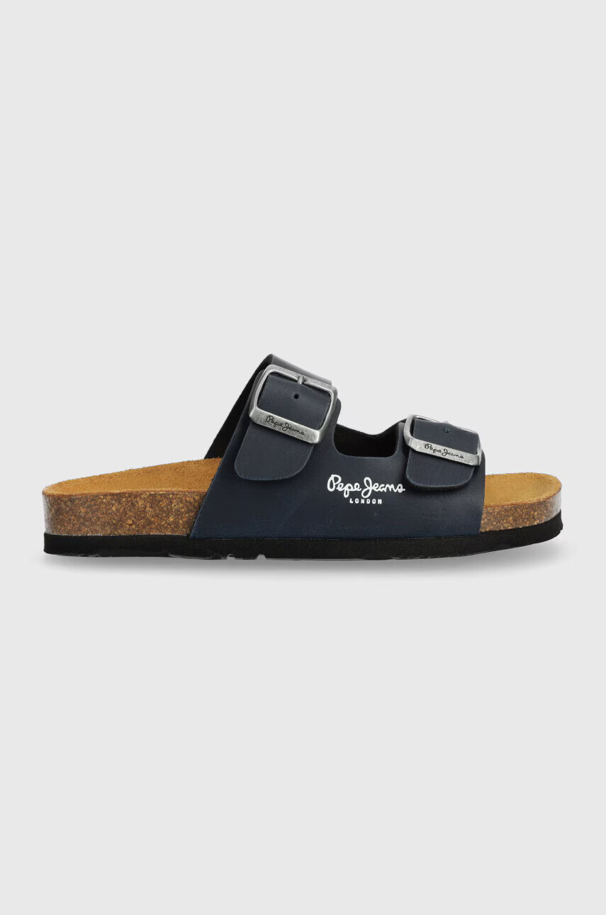 Pepe Jeans Детски чехли в тъмносиньо - Pepit.bg