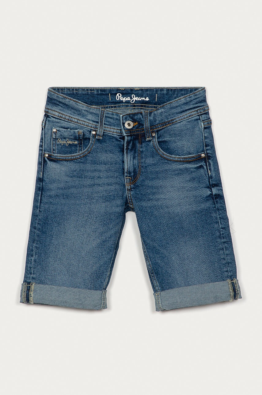 Pepe Jeans Детски дънков къс панталон - Pepit.bg