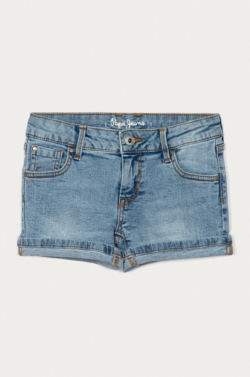 Pepe Jeans Детски дънков къс панталон - Pepit.bg