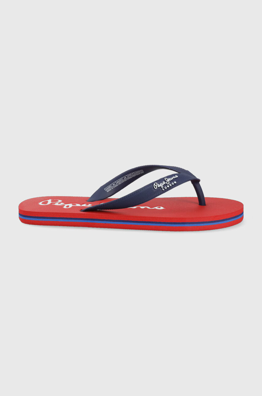 Pepe Jeans Детски джапанки в червено - Pepit.bg