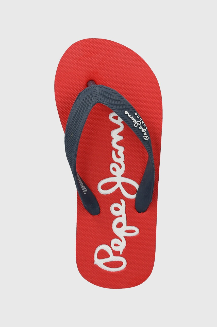 Pepe Jeans Детски джапанки в червено - Pepit.bg