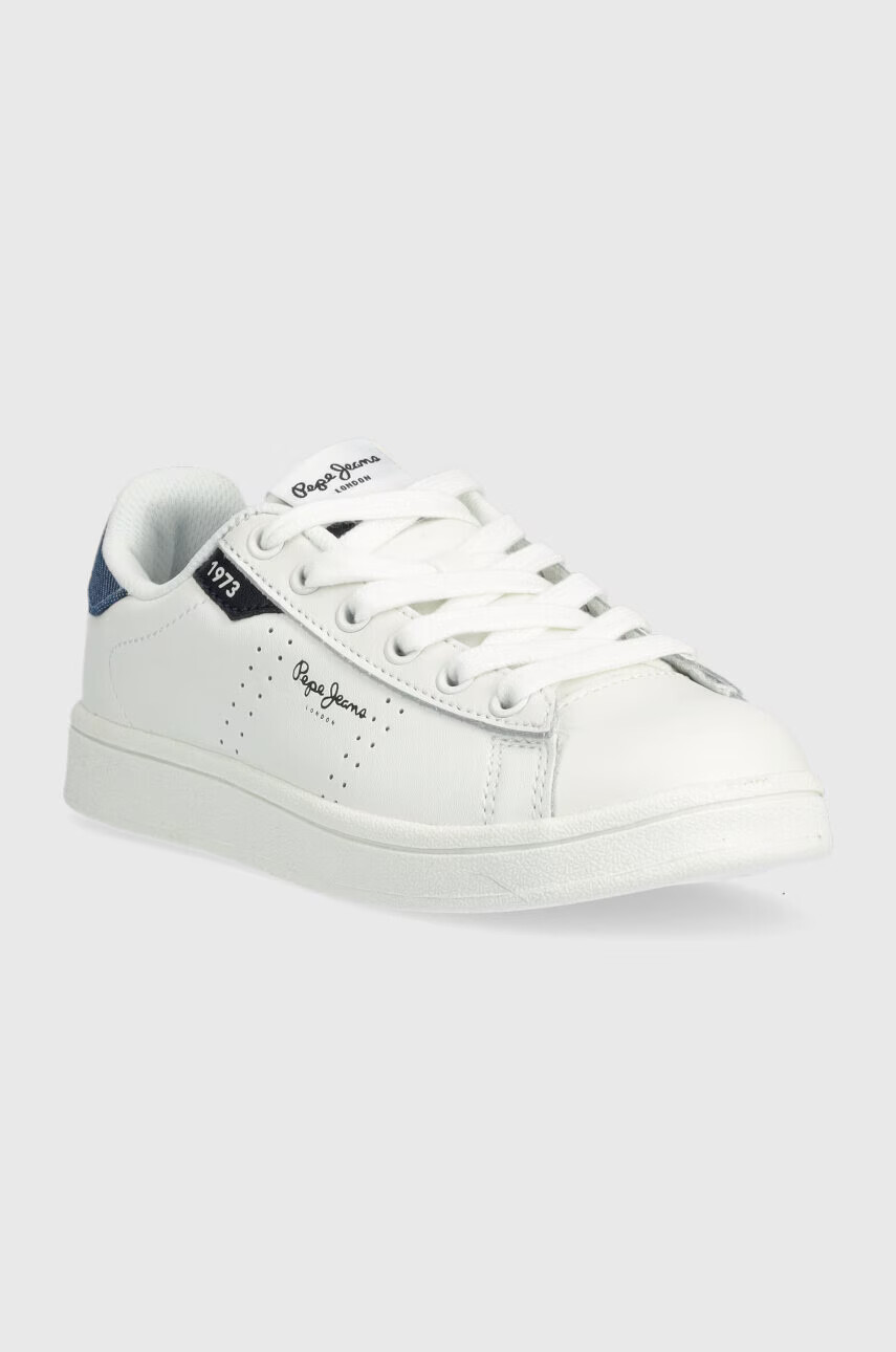Pepe Jeans Детски маратонки в бяло - Pepit.bg