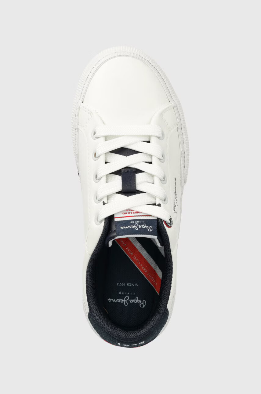 Pepe Jeans Детски маратонки в бяло - Pepit.bg