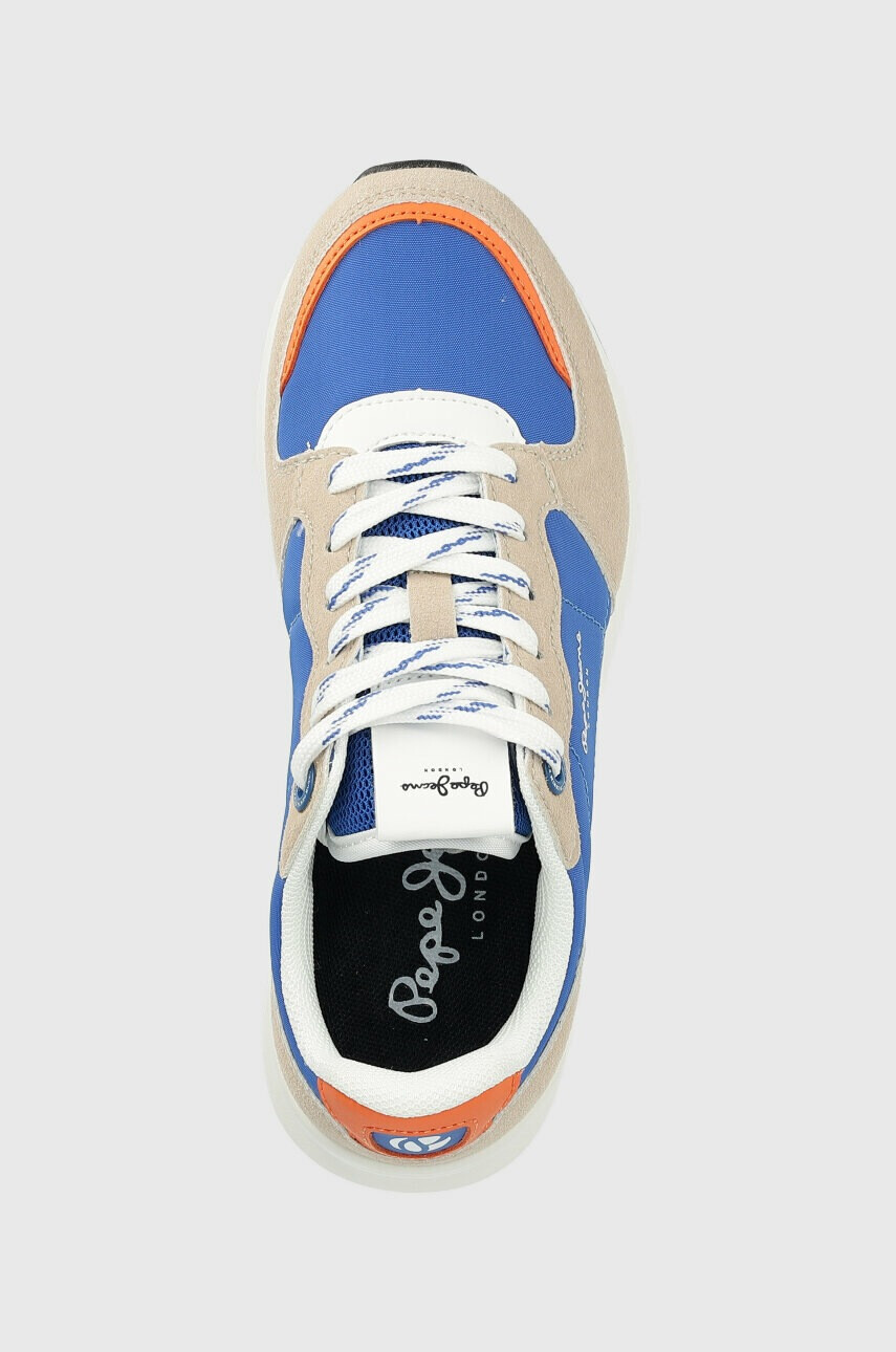 Pepe Jeans Детски маратонки York Mix B в синьо - Pepit.bg