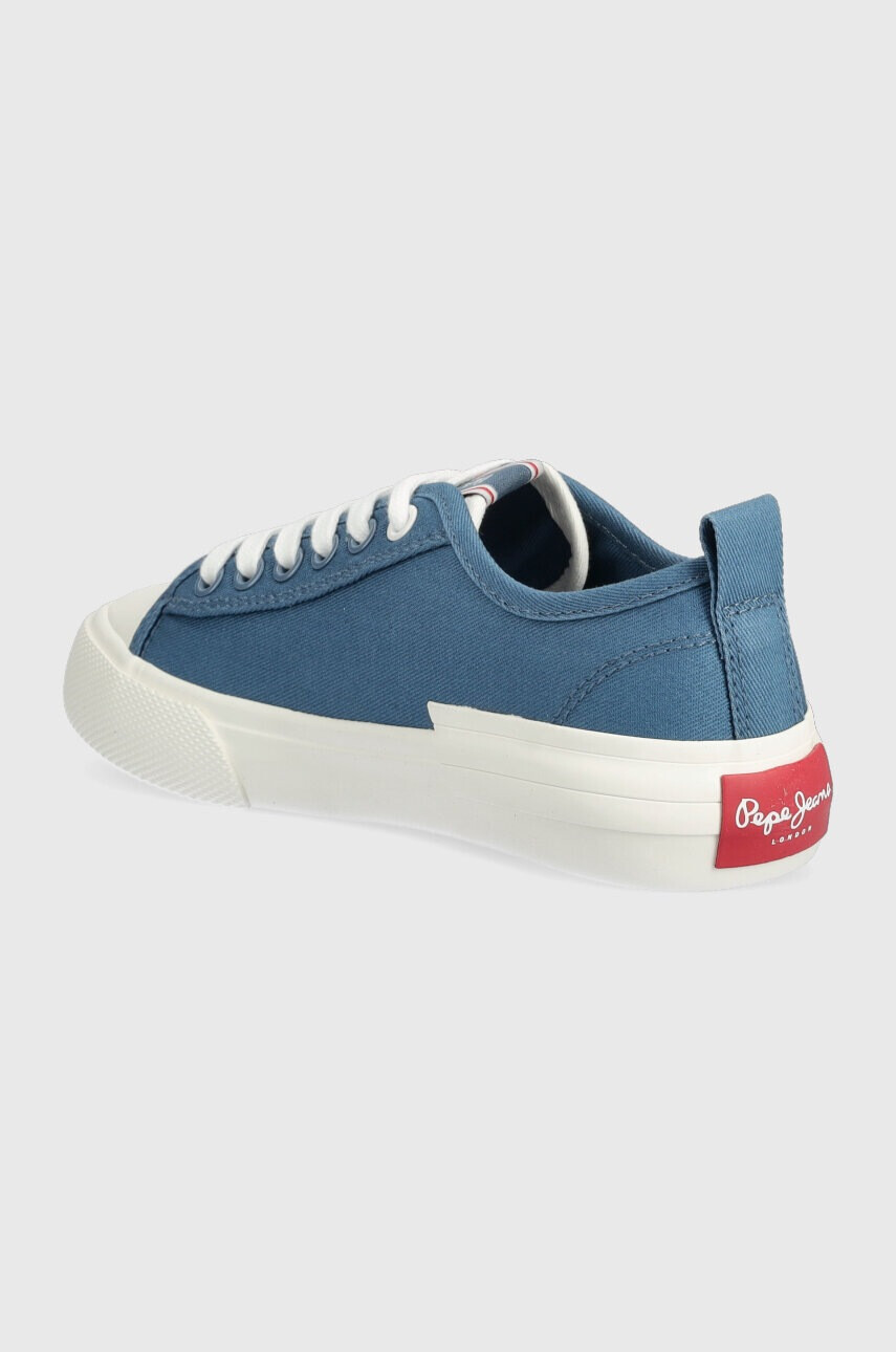 Pepe Jeans Детски ниски кецове в синьо - Pepit.bg