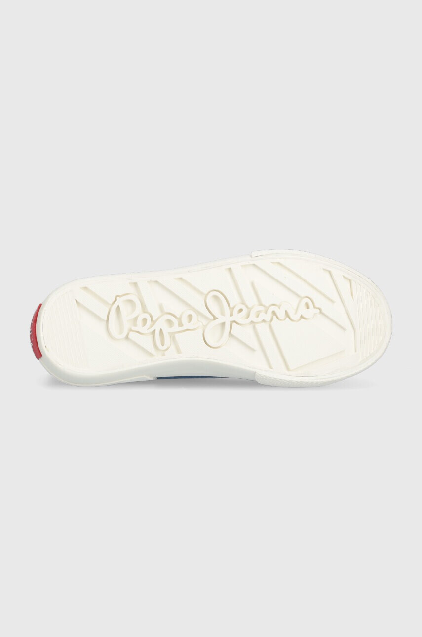 Pepe Jeans Детски ниски кецове в синьо - Pepit.bg