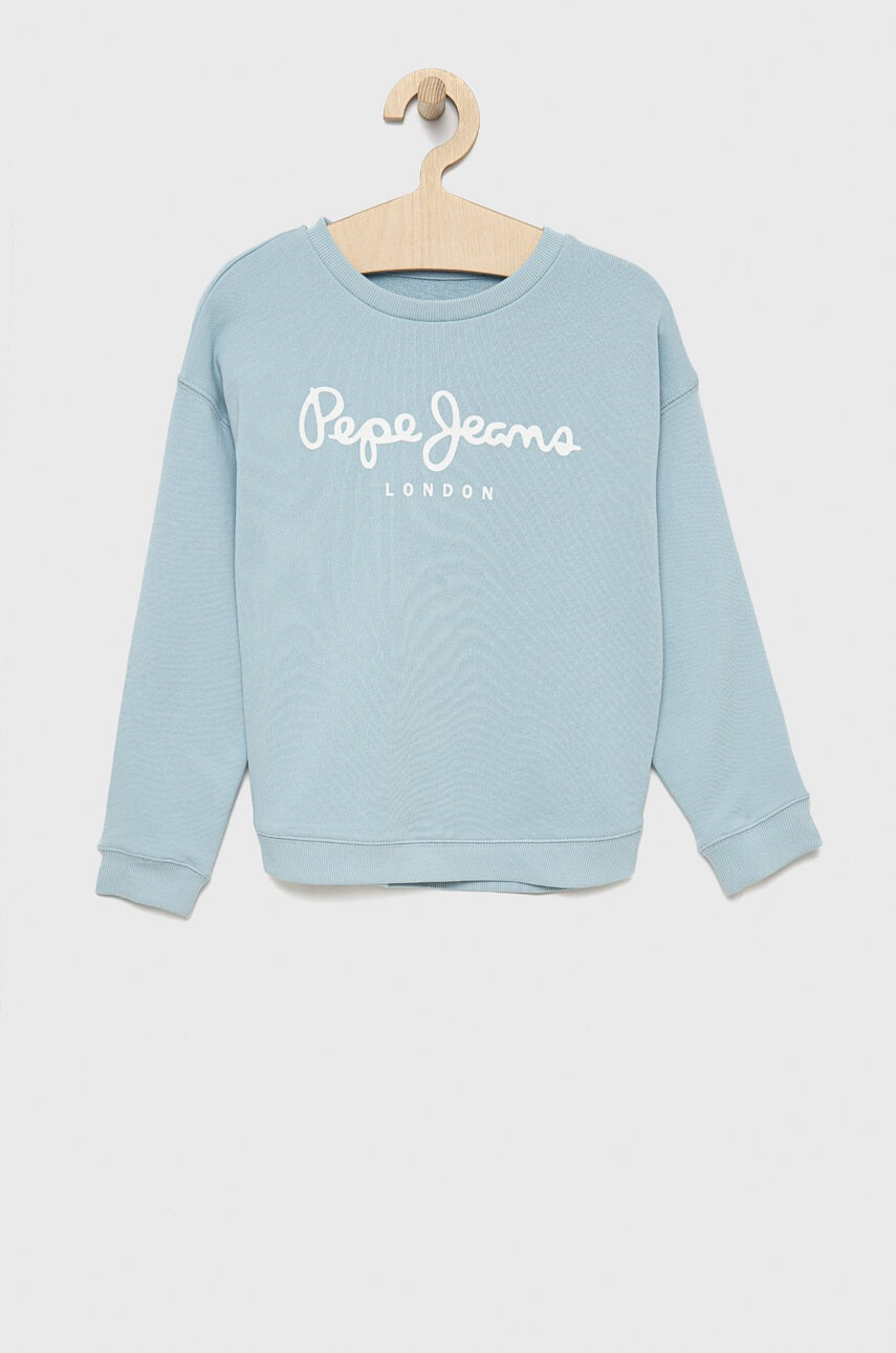 Pepe Jeans Детски памучен суичър - Pepit.bg
