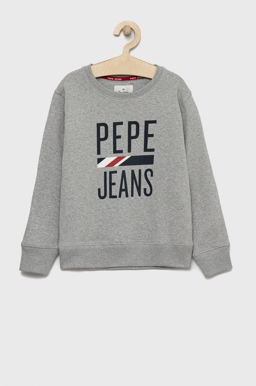 Pepe Jeans Детски памучен суичър - Pepit.bg