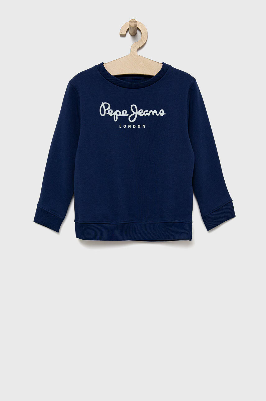 Pepe Jeans Детски памучен суичър - Pepit.bg