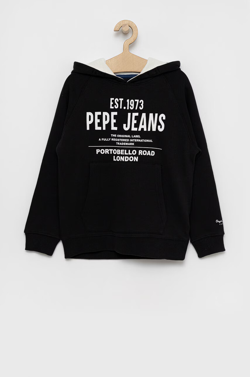 Pepe Jeans Детски памучен суичър - Pepit.bg