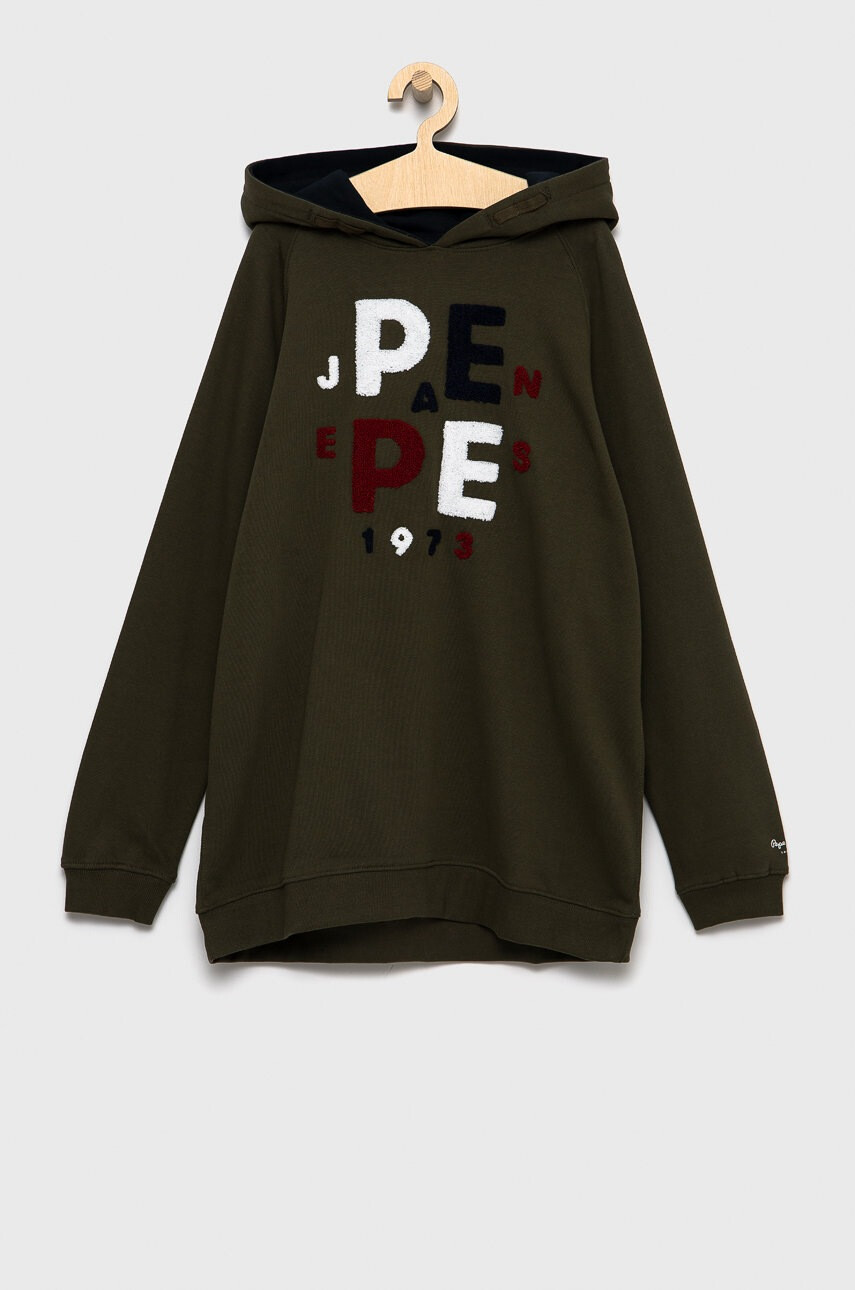 Pepe Jeans Детски памучен суичър - Pepit.bg