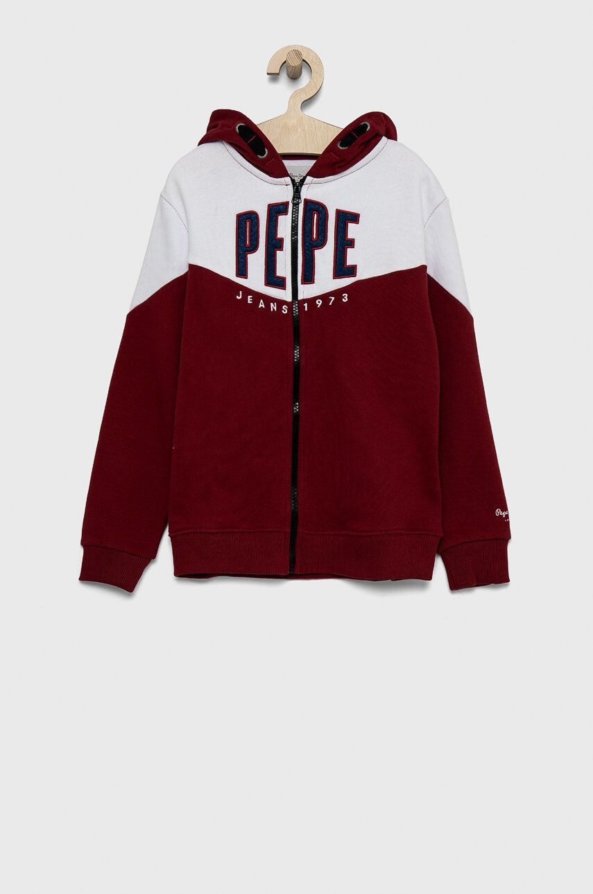 Pepe Jeans Детски памучен суичър - Pepit.bg