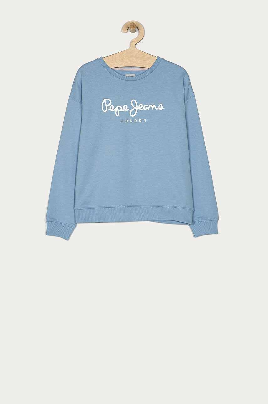 Pepe Jeans Детски памучен суичър Rose 128-180 cm - Pepit.bg