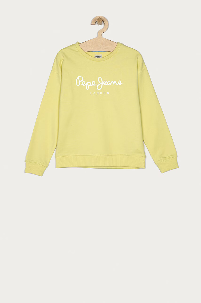 Pepe Jeans Детски памучен суичър Rose 128-180 cm - Pepit.bg
