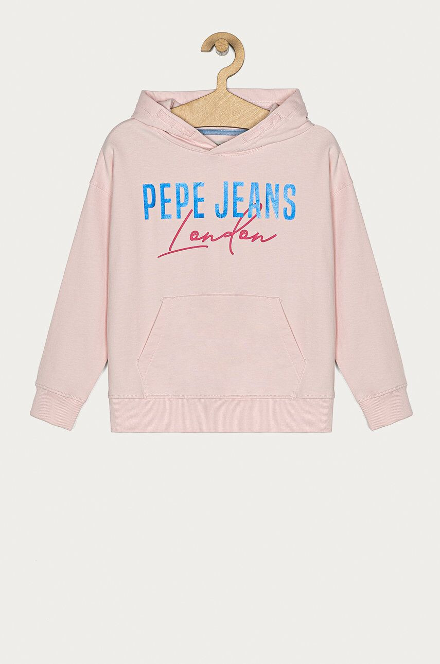 Pepe Jeans Детски памучен суичър Ruth 128-180 cm - Pepit.bg