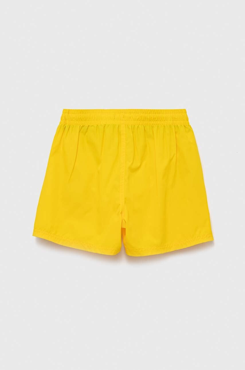 Pepe Jeans Детски плувни шорти в жълто с принт - Pepit.bg