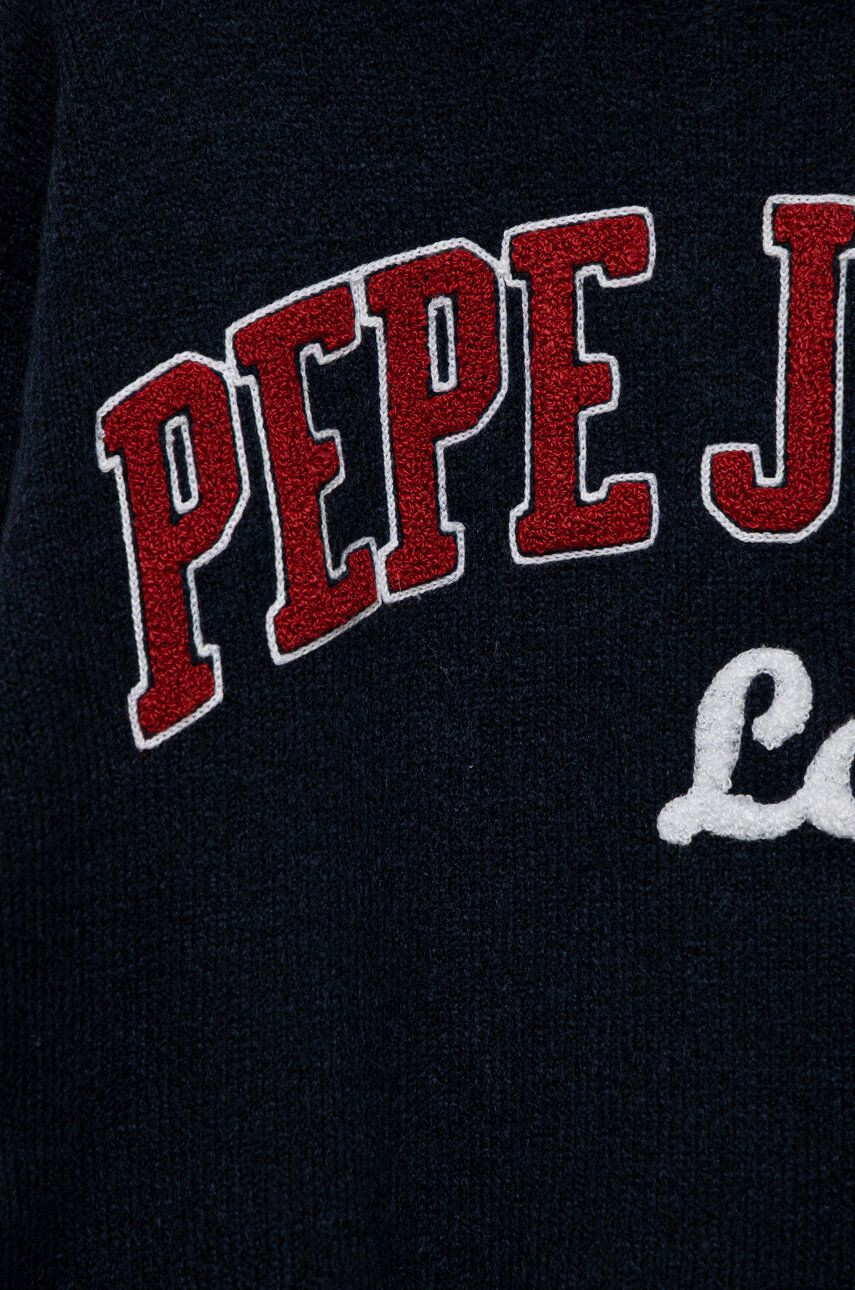 Pepe Jeans Детски пуловер в тъмносиньо - Pepit.bg