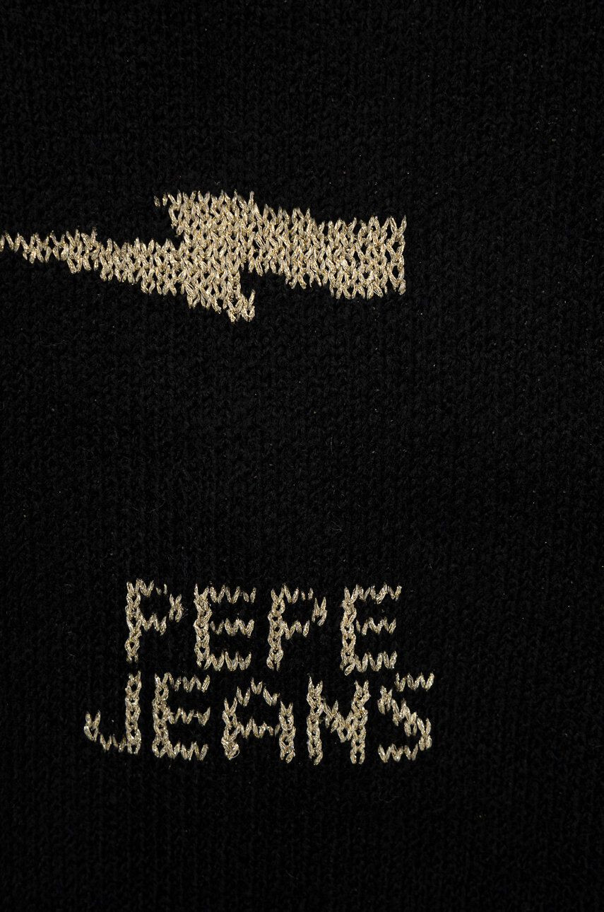 Pepe Jeans Детски пуловер в черно - Pepit.bg