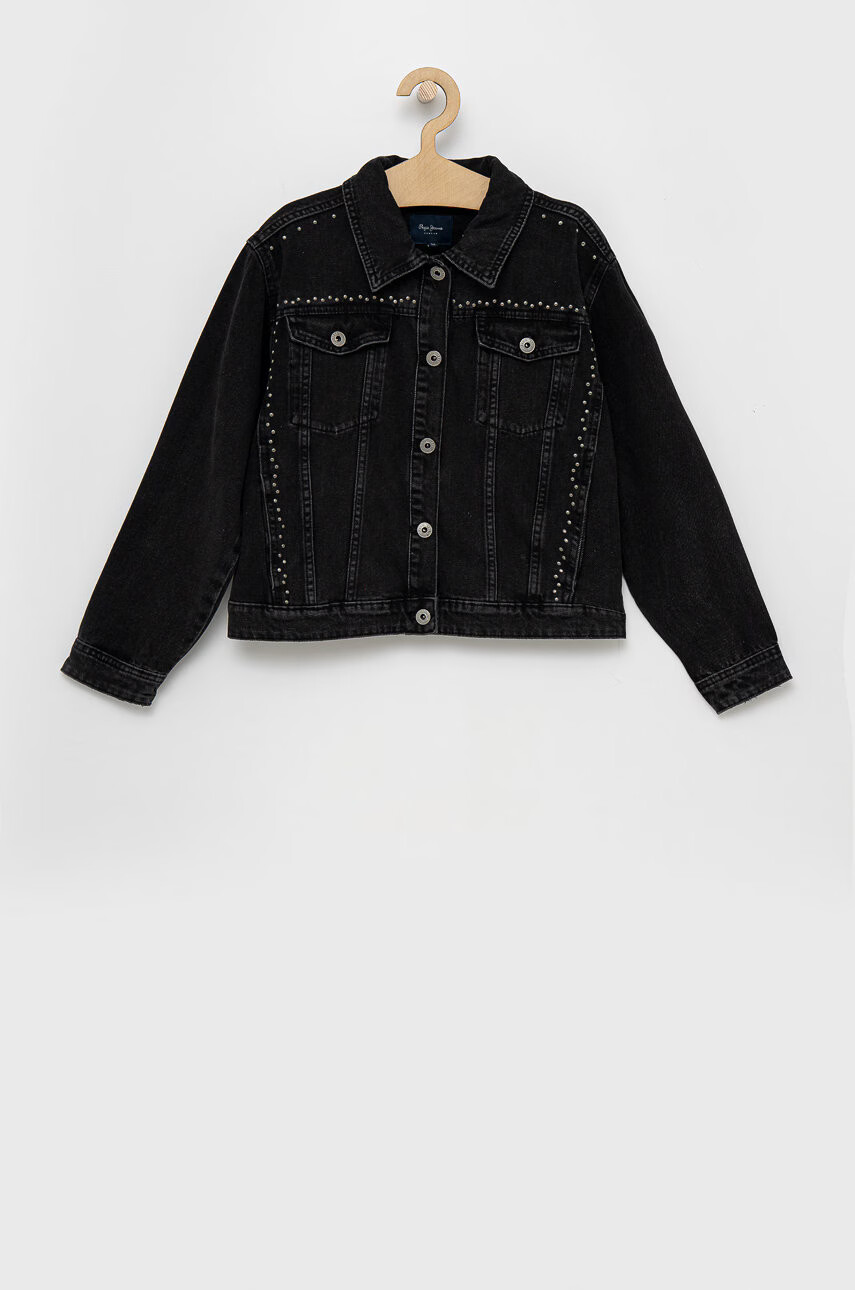 Pepe Jeans Детско дънково яке Dakota - Pepit.bg