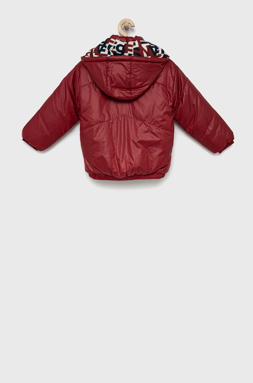 Pepe Jeans Детско яке с две лица в червено - Pepit.bg