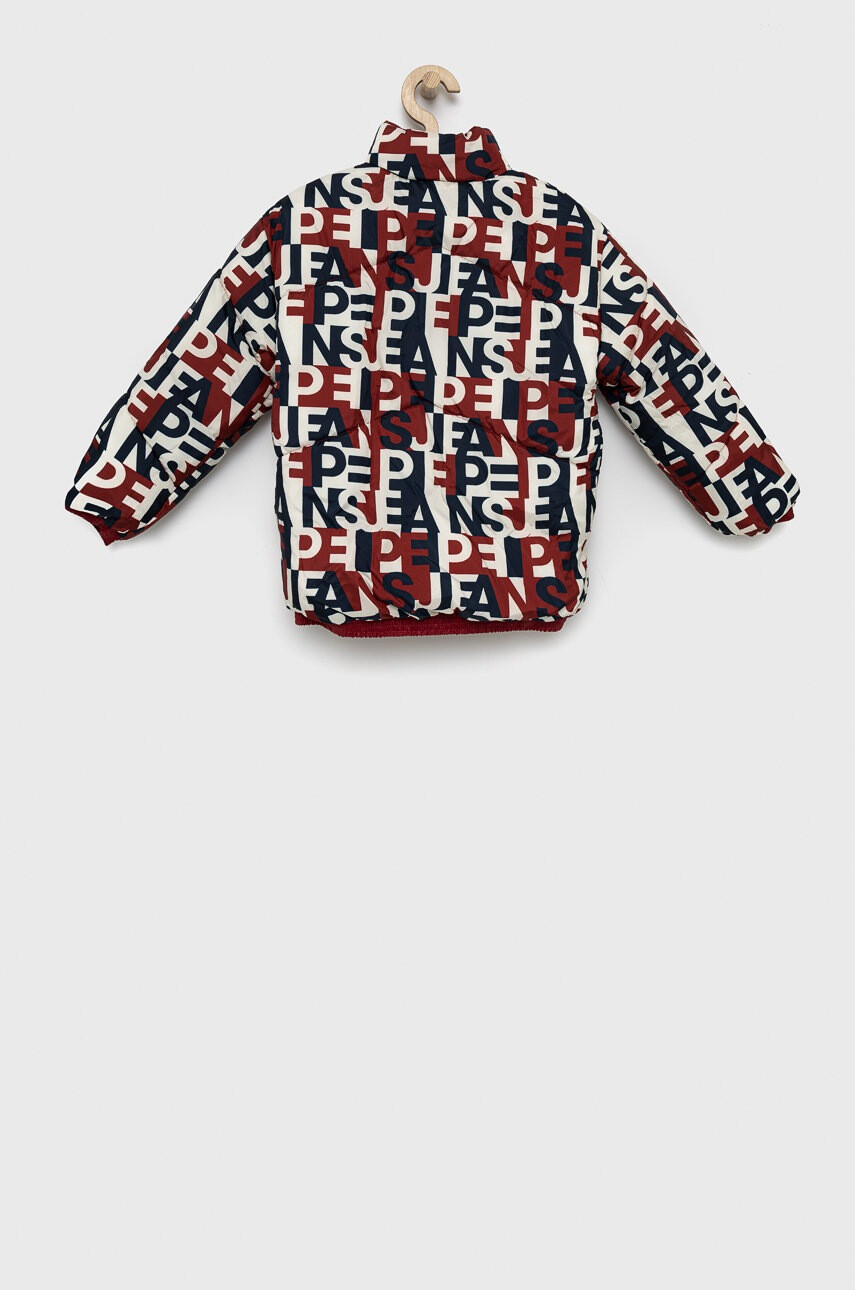 Pepe Jeans Детско яке с две лица в червено - Pepit.bg