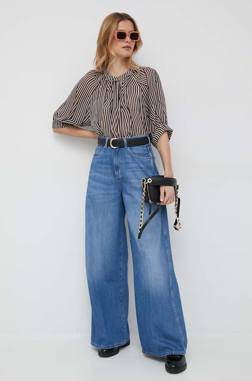 Pepe Jeans Дънки в с висока талия - Pepit.bg