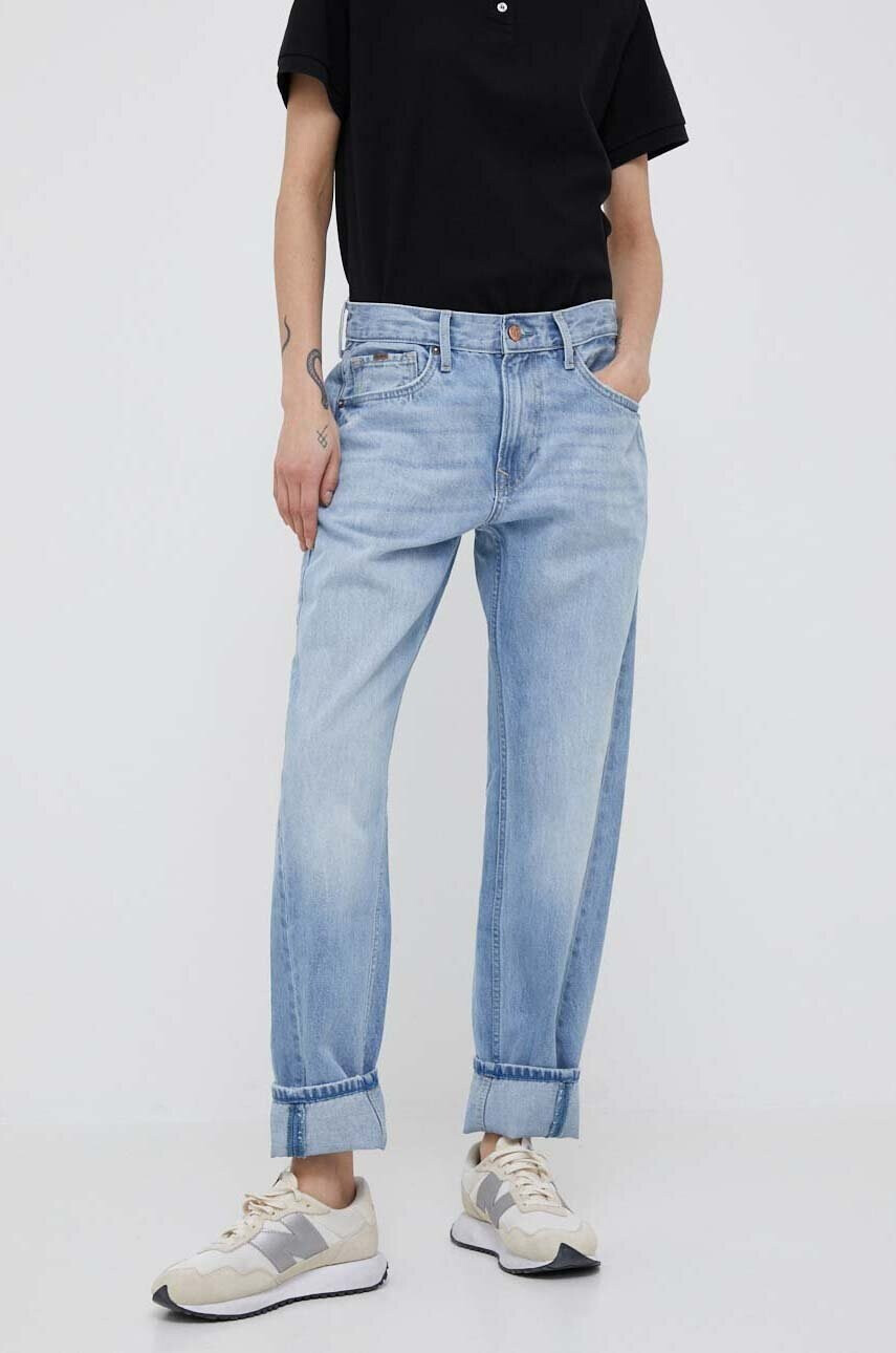 Pepe Jeans Дънки Darcy с висока талия - Pepit.bg