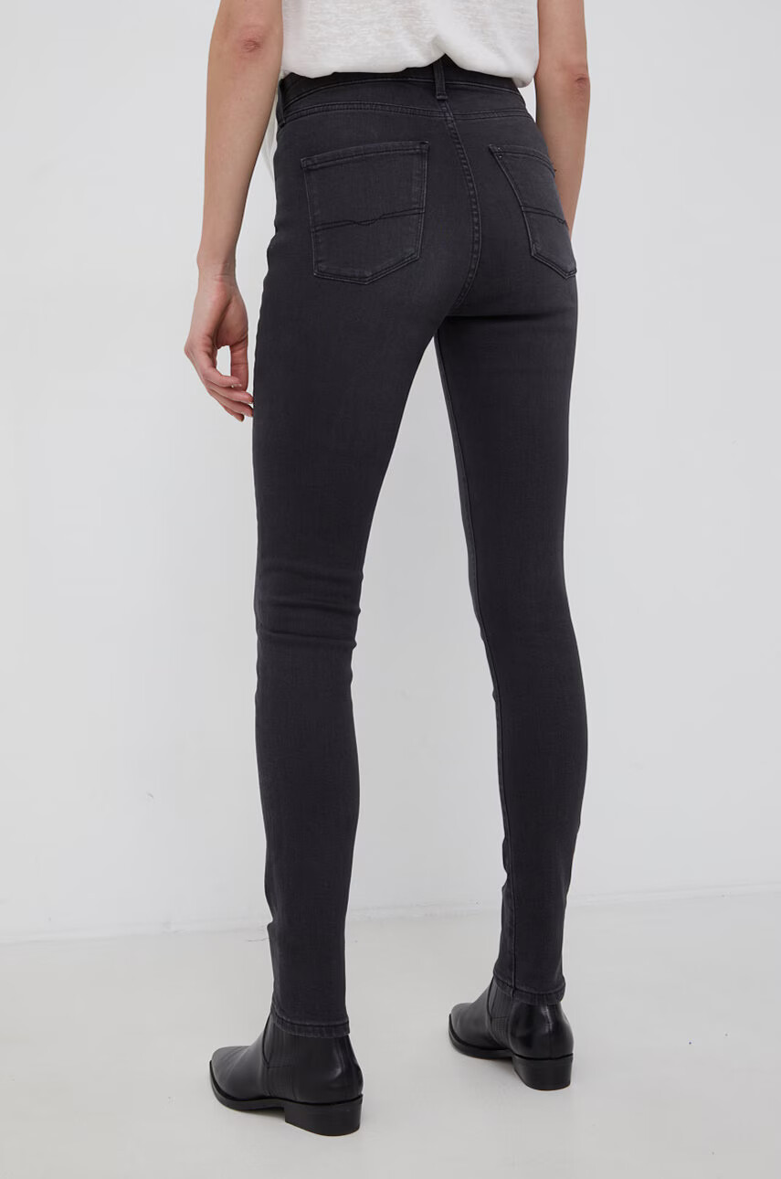 Pepe Jeans Дънки Dion дамски с висока талия - Pepit.bg