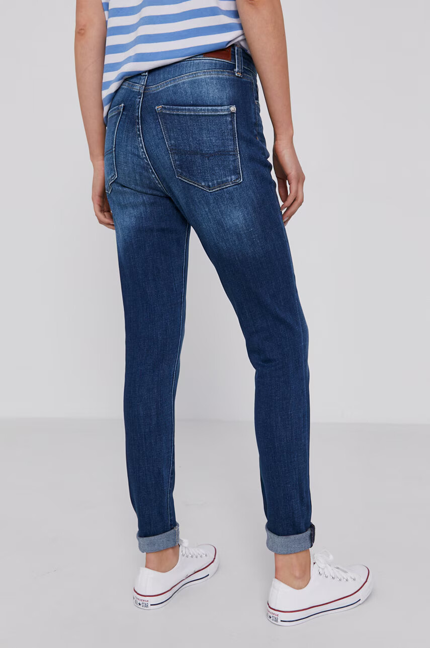 Pepe Jeans Дънки дамски с висока талия - Pepit.bg
