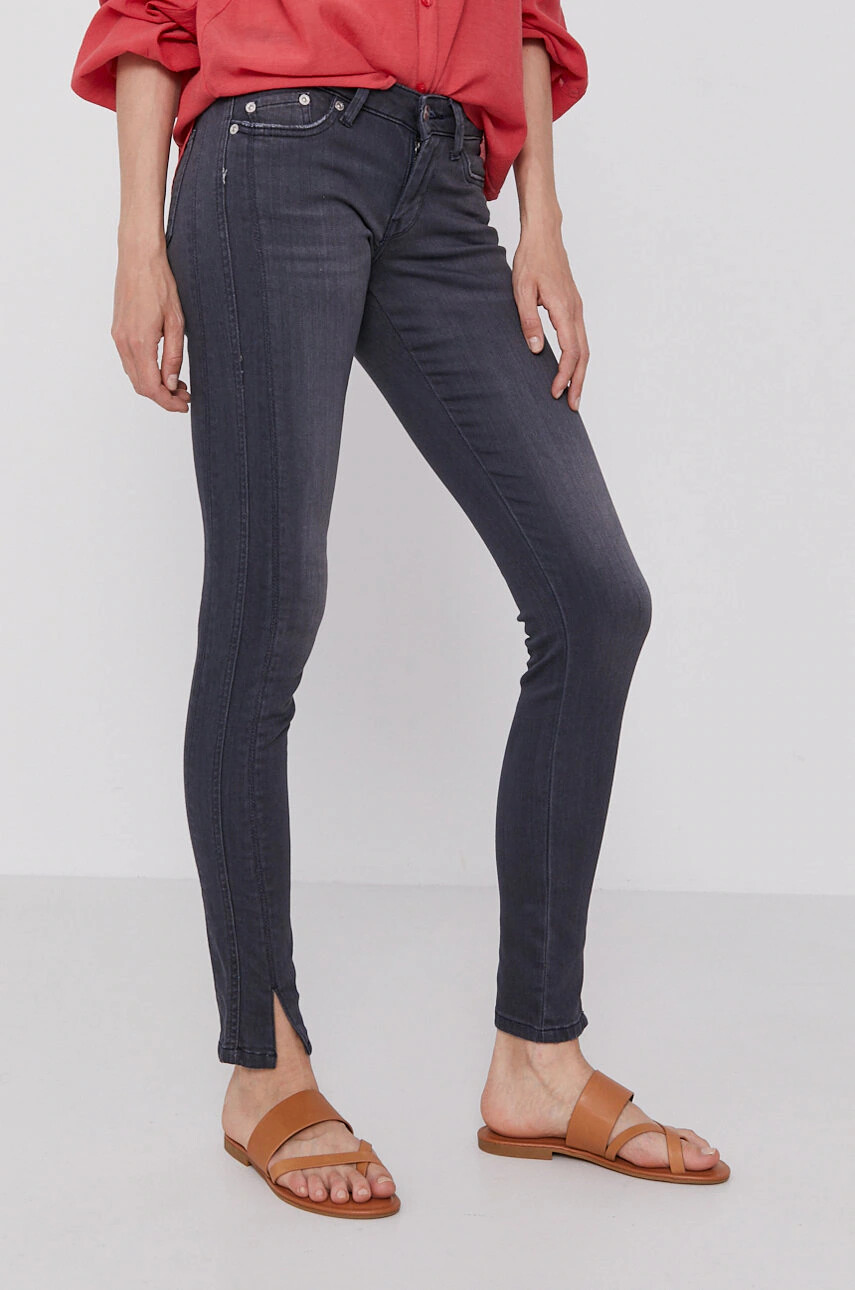 Pepe Jeans Дънки Pixie Twist дамски със стандартна талия - Pepit.bg