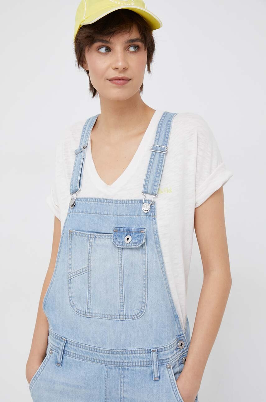Pepe Jeans Дънков гащеризон Abby Fabby - Pepit.bg