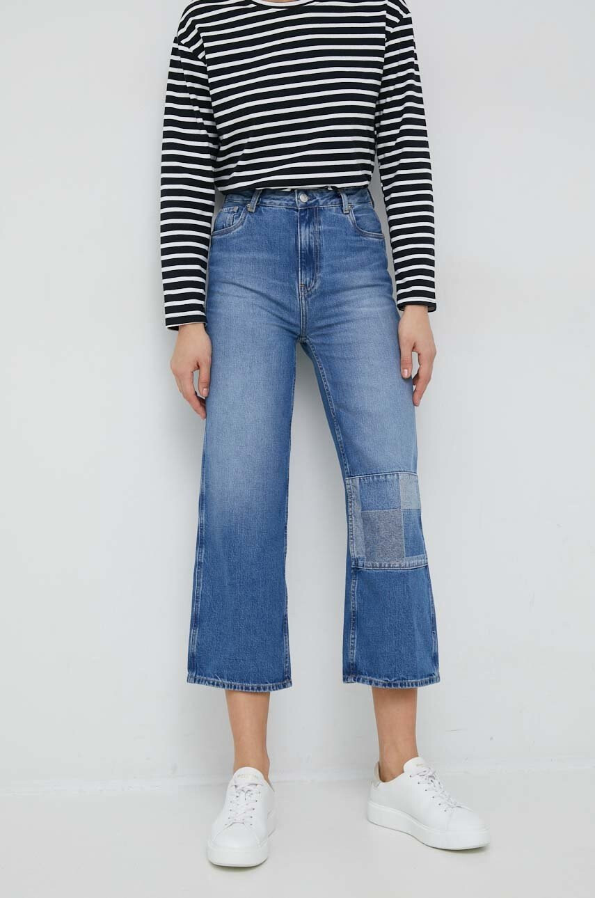 Pepe Jeans Дънков гащеризон Shay Weave - Pepit.bg